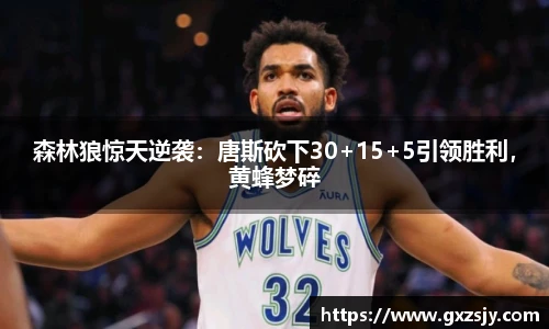 森林狼惊天逆袭：唐斯砍下30+15+5引领胜利，黄蜂梦碎